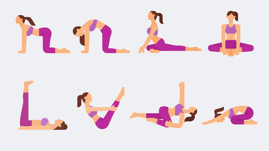 8 Positions to Help with Period Cramps