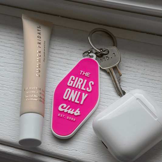 Garnuu Girls Only Club Keychain