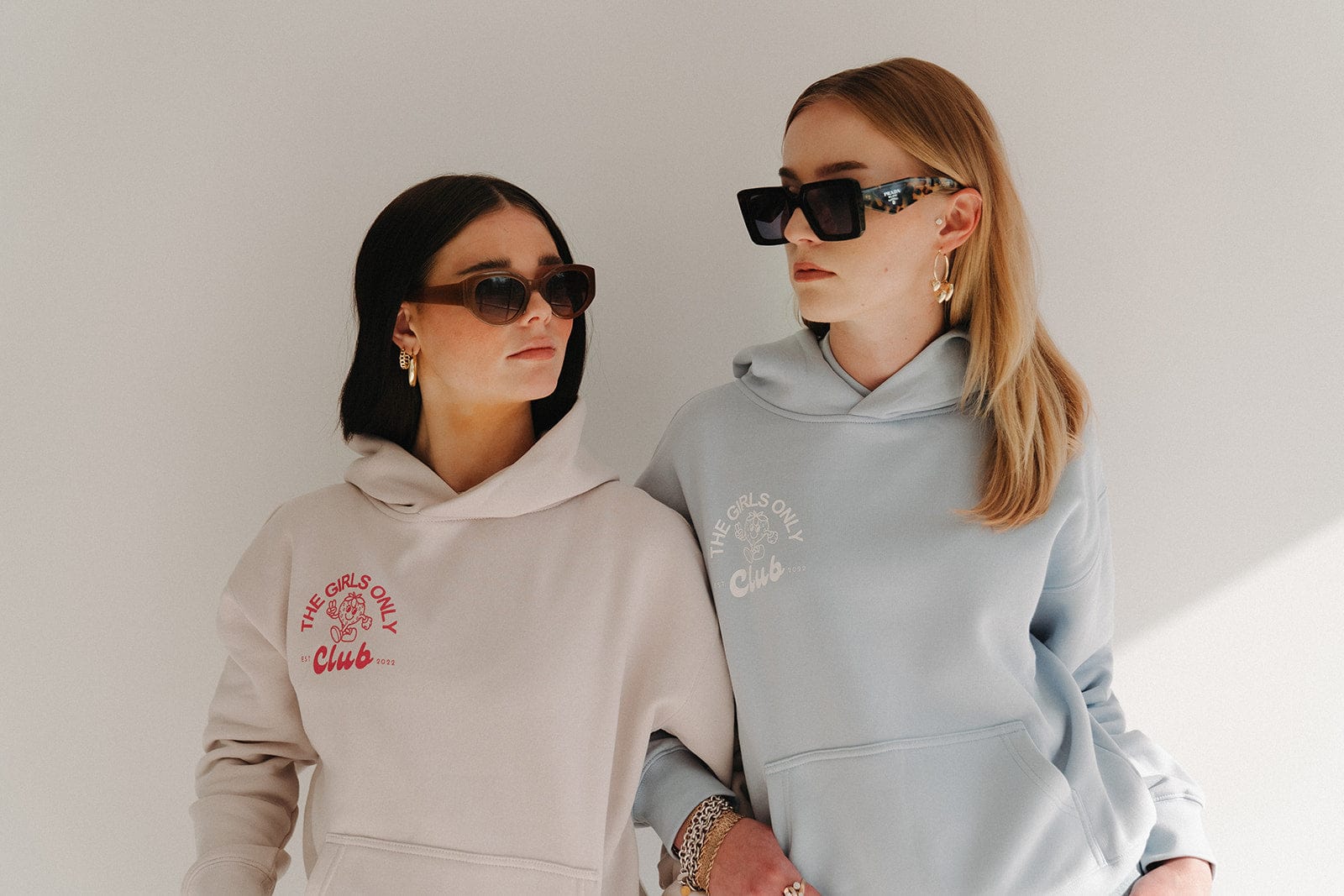Limited Edition Girls Only Club Hoodie - Bone